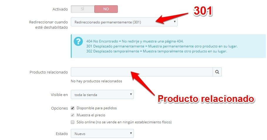 Prestashop. Cómo Redireccionar Productos sin Perder SEO y Evitar Errores 404.