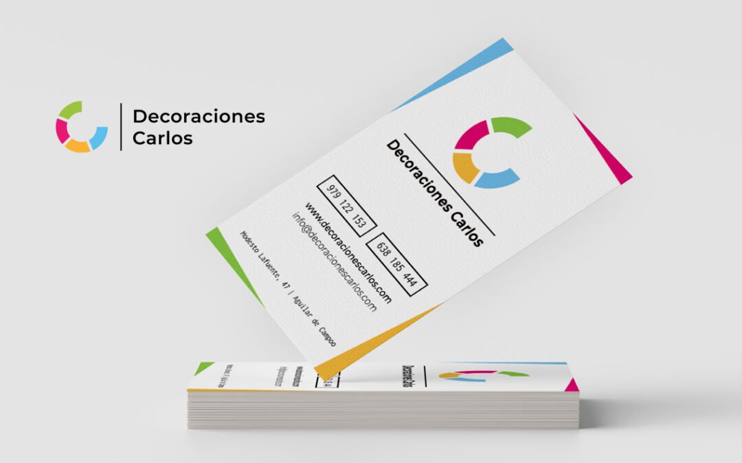 Tarjetas Decoraciones Carlos