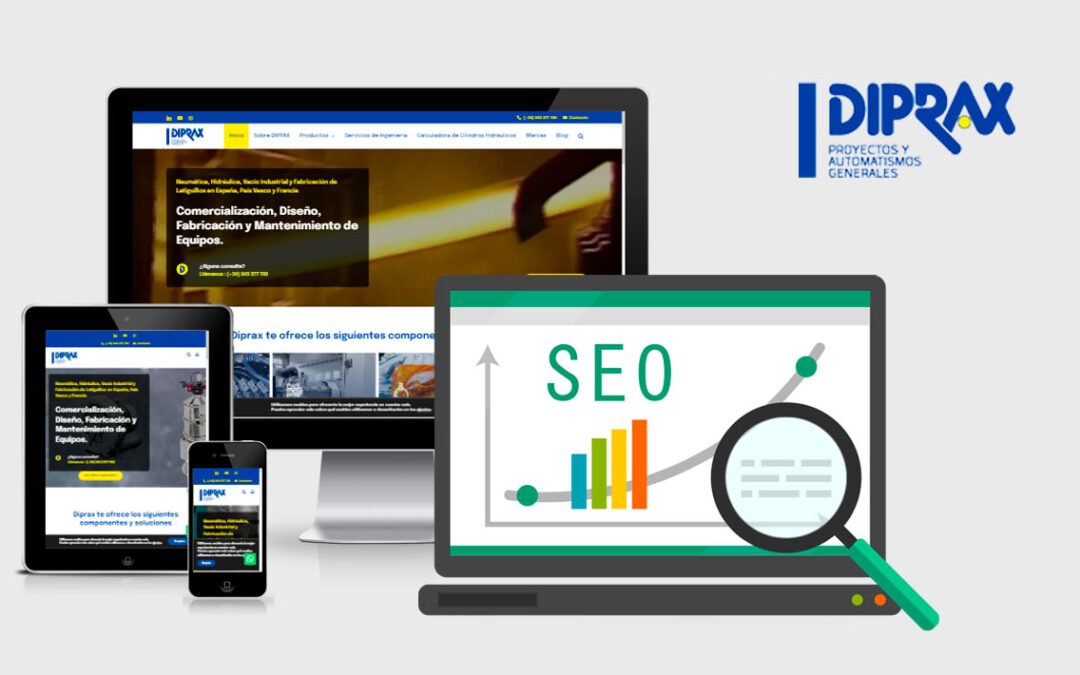 Optimización SEO en Diprax