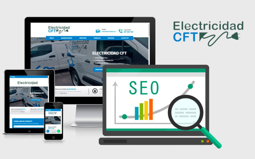 Optimización SEO en CFT Electricidad