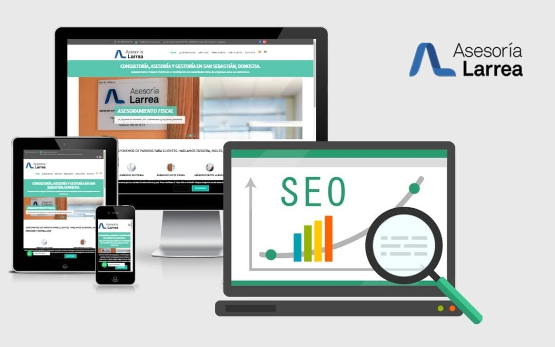 Optimización SEO en Asesoría Larrea