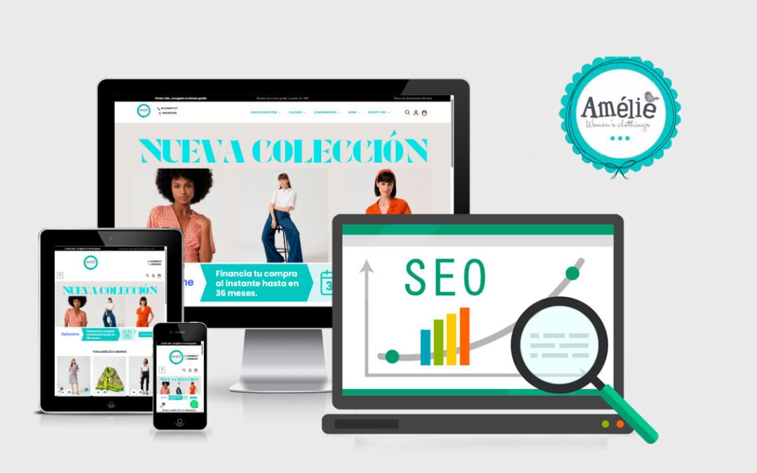 Optimización SEO en Amelie Moda
