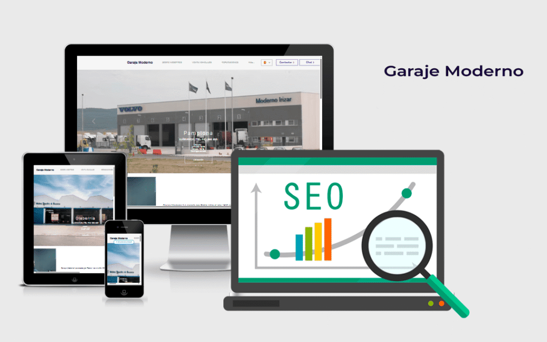 Optimización SEO Garaje Moderno