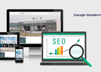 Optimización SEO Garaje Moderno